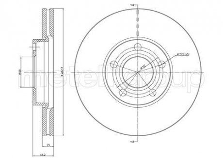 Автозапчасть Metelli 230378C