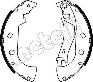 Гальмівні колодки (набір) Metelli 530075 (фото 1)