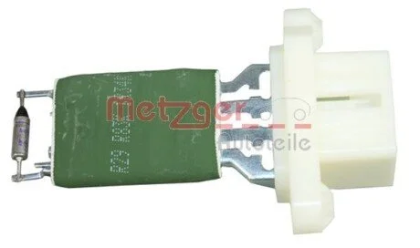 Резистор вентилятора печки, постоянный METZGER 0917029 (фото 1)