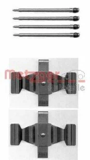 Монтажный к-кт тормозных колодок METZGER 109-1643