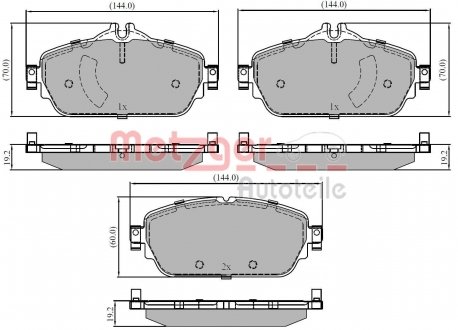 Автозапчастина METZGER 1170853