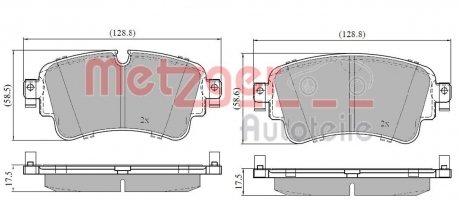 Автозапчасть METZGER 1170904