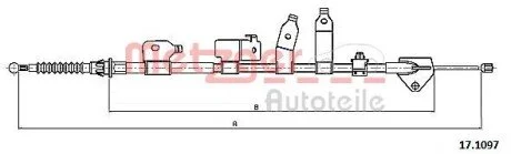 Автозапчасть METZGER 171097