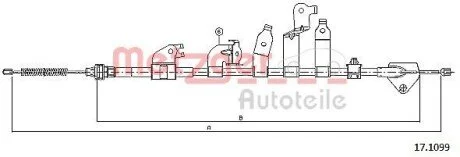 Автозапчастина METZGER 171099