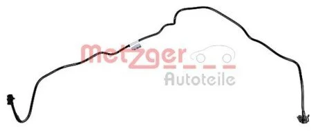 Трубка системи охолодження Ford Focus III/C-Max 1.6TDCi 10- (з конекторами) METZGER 2420504