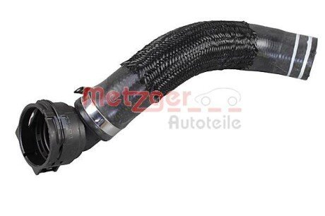 Патрубок радіатора (верхній) Fiat Doblo 1.6D 10- METZGER 2421223