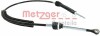 Трос куліси Audi A1/Skoda Fabia/Roomster/VW Polo 99- (1224mm) METZGER 3150179 (фото 2)