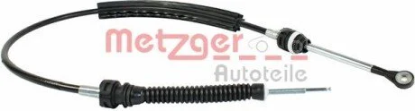 Трос куліси Audi A1/Skoda Fabia/Roomster/VW Polo 99- (1224mm) METZGER 3150179
