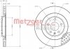 Диск тормозной (задний) Audi A4/A5/A6/A7/Q5/Q7/Porsche Macan/VW Touareg 07- (330x22) METZGER 6110736 (фото 1)