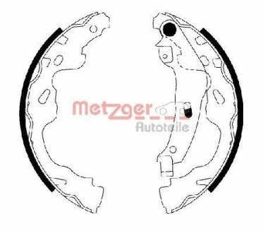 Гальмівні колодки (набір) METZGER MG209 (фото 1)