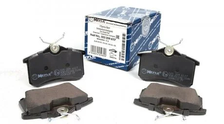 Тормозные колодки MEYLE 0252096117