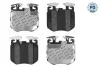 Колодки гальмівні (передні) BMW 2/3/5/6/7/8/X3/X4/X5/X6/X7/i4 15- MEYLE 0252239220PD (фото 1)
