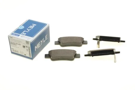 Тормозные колодки дисковые MEYLE 025 246 3516/W