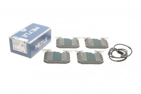 Колодки тормозные дисковые передние PD MEYLE 0252502818PD