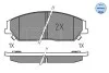 Колодки гальмівні  TOYOTA P. CAMRY 2,4-3,5 06-11 0252561019
