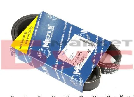 Пасок поликлиновый_6 PK 800 MEYLE 0500060800