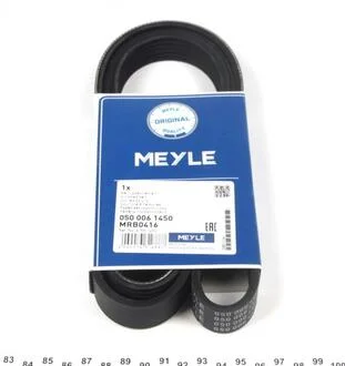Пасок поликлиновый - 6 PK 1450 MEYLE 0500061450