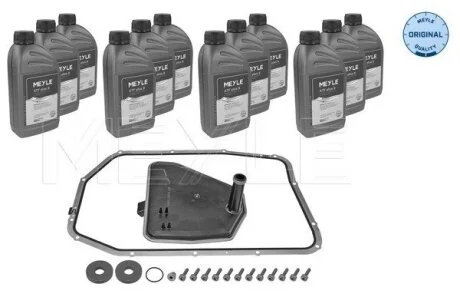 Гідравлічний фільтр коробки передач з маслом (0AT, 6HP19 A) AUDI Q7 BHK 08.06-05.10 MEYLE 1001350110XK (фото 1)