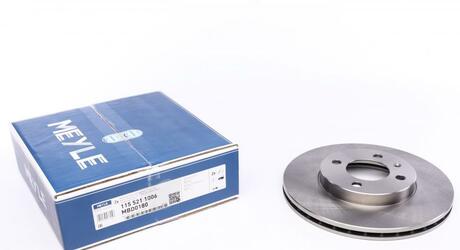 Тормозной диск MEYLE 1155211006 (фото 1)