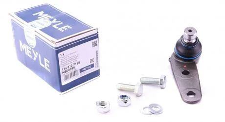 Фото 1 - шаровая опора MEYLE 116 010 7168 Шаровая опора MEYLE 116 010 7168 (фото 1)