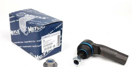 Наконечник тяги рулевой AUDI A3, SEAT LEON, VW TOURAN 01- перед. мост справа MEYLE 116 020 0026