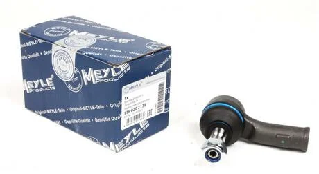 Наконечник тяги рулевой SEAT AROSA, VW CADDY II, COLF, PASSAT 83- перед. мост слева MEYLE 116 020 7139