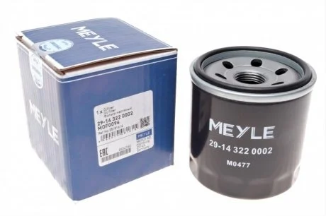 Фильтр масляный Lanos MEYLE 29143220002