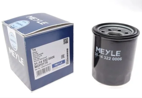 Фильтр масляный MEYLE 31-14 322 0006
