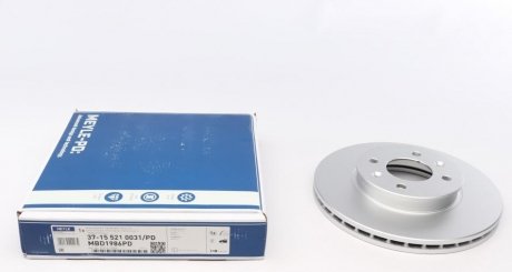 Тормозной диск MEYLE 37-15 521 0031/PD (фото 1)