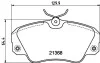 Колодки тормозные дисковые передние PKW OPEL OMEGA  A/B MDB1540
