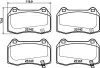 MINTEX  NISSAN Тормозные колодки дисковые 350Z 03- MDB2341