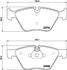 Колодки тормозные дисковые передние PKW BMW E60 /E90 MDB2692