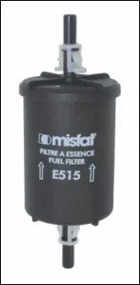 Фільтр паливний Daewoo Lanos/Fiat Brava/Bravo/Punto/Opel Astra G/Corsa/Vectra 1.2-2.0 MISFAT E515