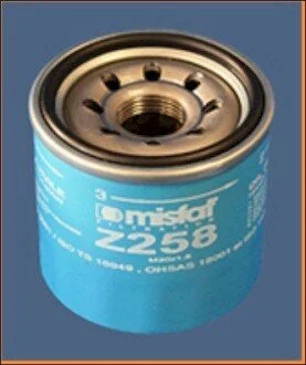 Фiльтр масляний Mazda 323/626 2,0 98-/Subaru Forester 2.0 02- MISFAT Z258