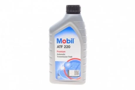 Масло трансмиссионное ATF 220. 12x1 lt (1 л) (1 л) (альт. код 152647) MOBIL 142106