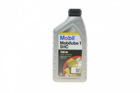 Масло трансмиссионное Mobilube 1 SHC 75W-90. 12x1 lt (1 л) (альт. код 152659) MOBIL 142123