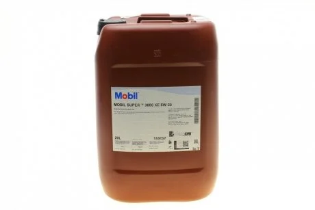 Моторное масло Super 3000 XE 5W-30 синтетическое 20 л MOBIL 150941