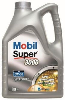 Олива мот 5W30 5L Super 3000 XE MOBIL 151451