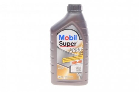 Моторна олія Super 3000 X1 5W-40 синтетична 1 л MOBIL 152567