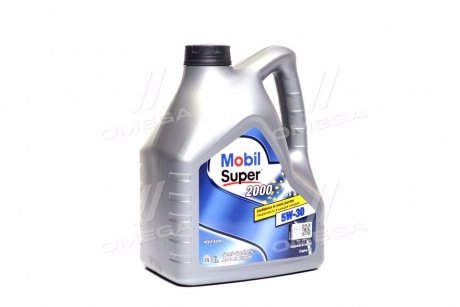 Оливи моторні. SUPER 2000 X1 5W-30 (Каністра 4л)) MOBIL 155317 (фото 1)