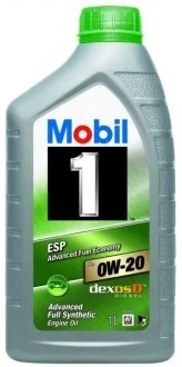 Олива для двигуна MOBIL MOBIL1ESP0W20X21L (фото 1)