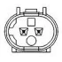 Датчик ABS MOBILETRON AB-EU418 (фото 2)