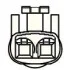 Датчик ABS MOBILETRON ABKR007 (фото 2)