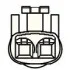 Датчик ABS MOBILETRON AB-KR089 (фото 2)