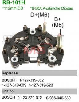 Випрямляч діодний MOBILETRON RB-101H