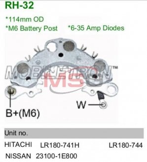 Випрямляч діодний MOBILETRON RH32