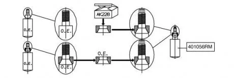 Автозапчасть MONROE 401056RM