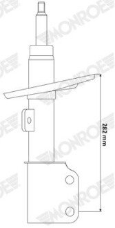 Амортизатор (передній) Citroen Jumpy/Peugeot Expert 1.6/2.0 BlueHDi 16- MONROE G8657