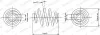MONROE OPEL Пружина задняя L=320mm Zafira 02- SP0764