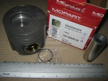 Поршень VAG 79,51 1,9 TDi ARL / ASZ / AVF / AWX / AXB / AXC / BLT / BRR / BRC 1-2 цил (MOPART 102-90640 00